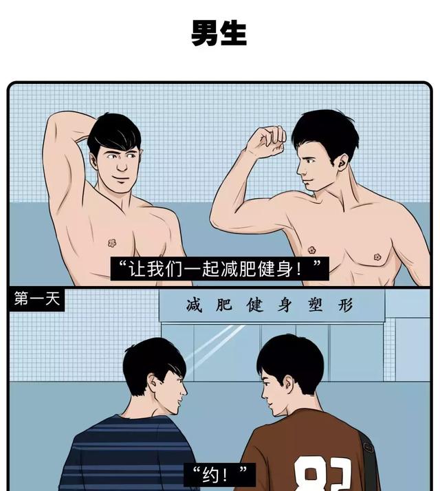 女生发朋友圈 VS 男生发朋友圈